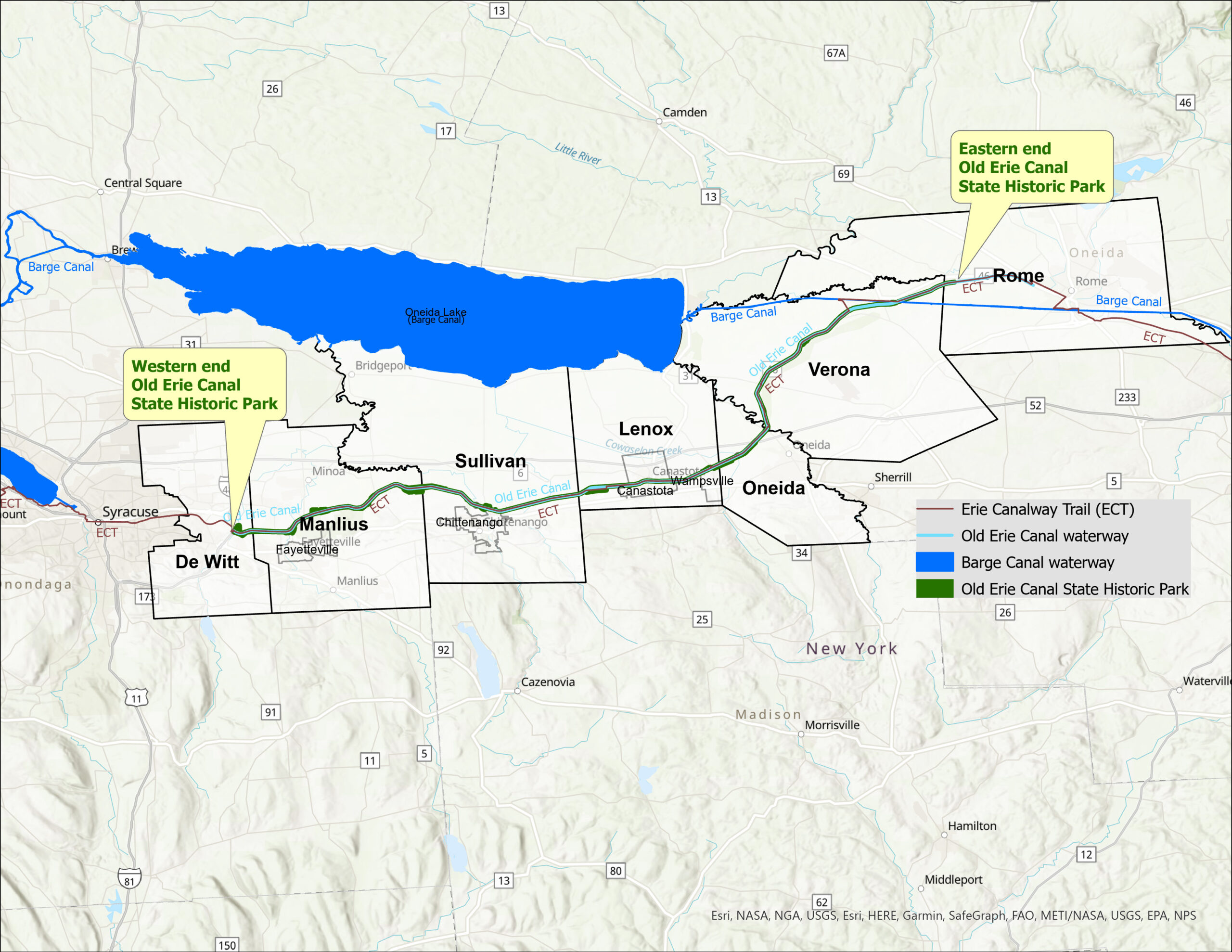 Old Erie Canal community input survey