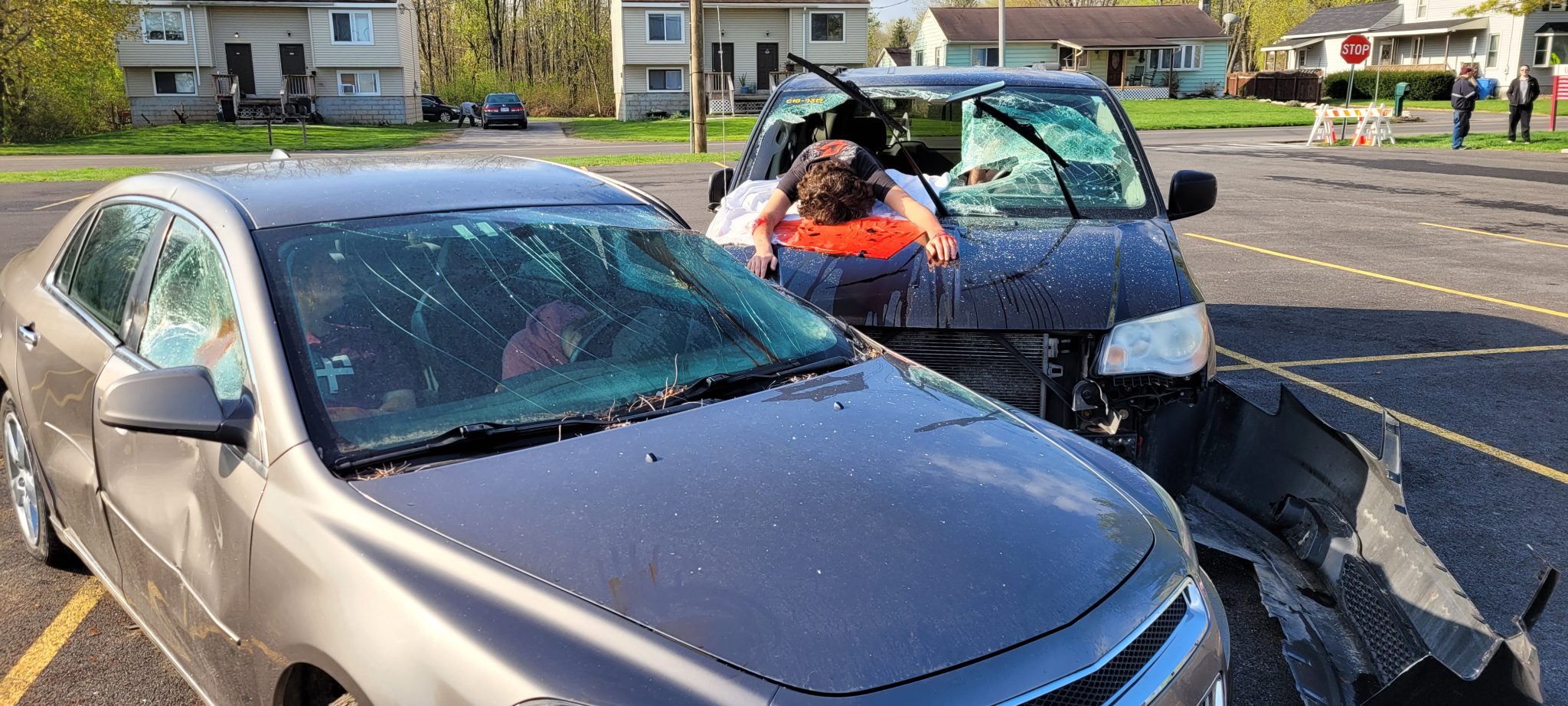 Canastota School District hosts mock car crash