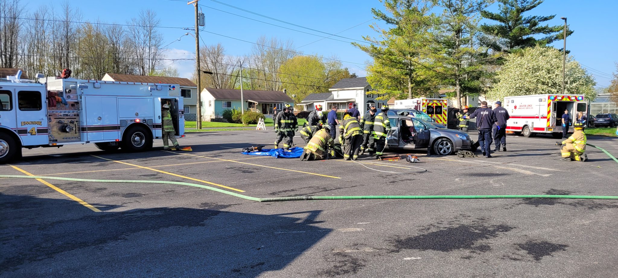 Canastota School District hosts mock car crash