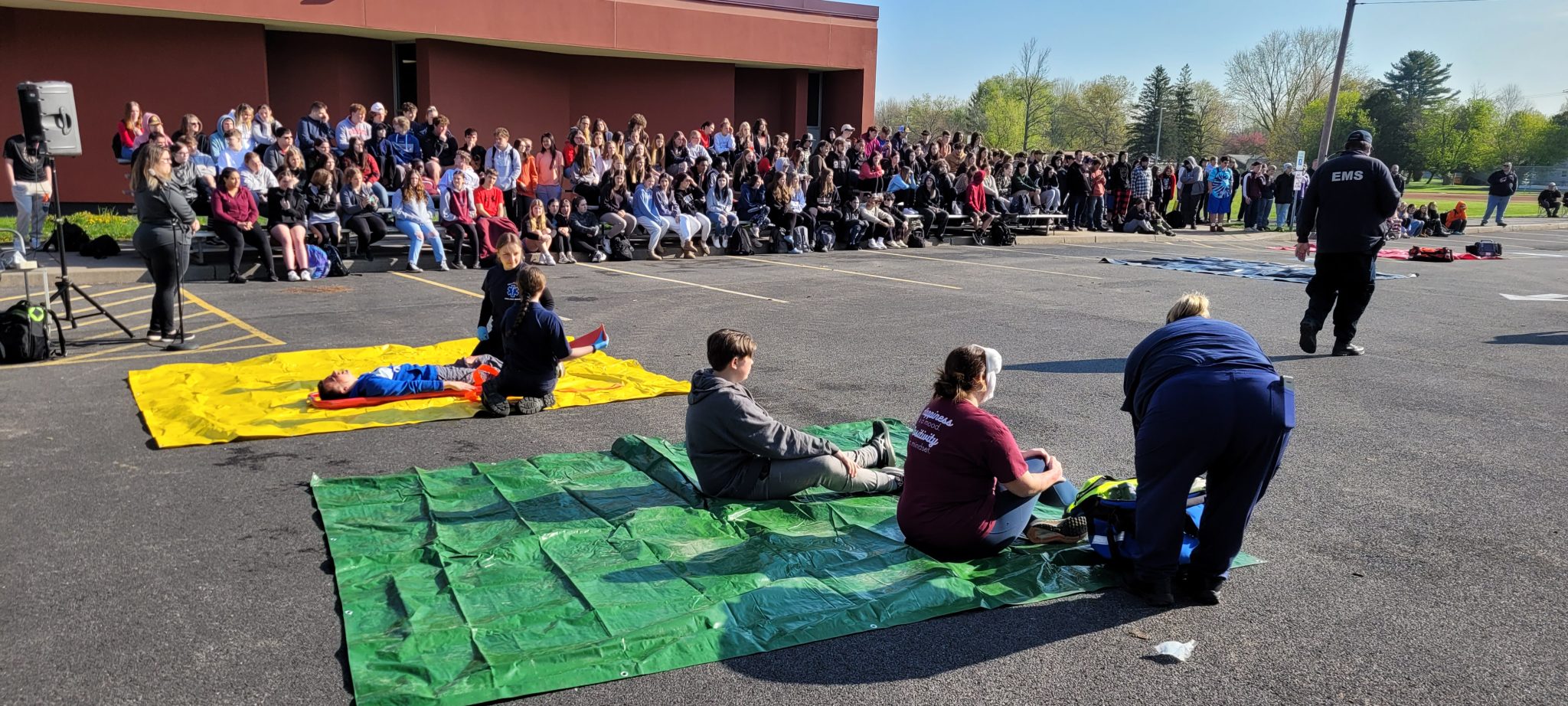 Canastota School District hosts mock car crash