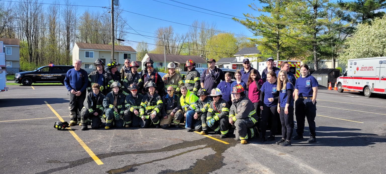 Canastota School District hosts mock car crash