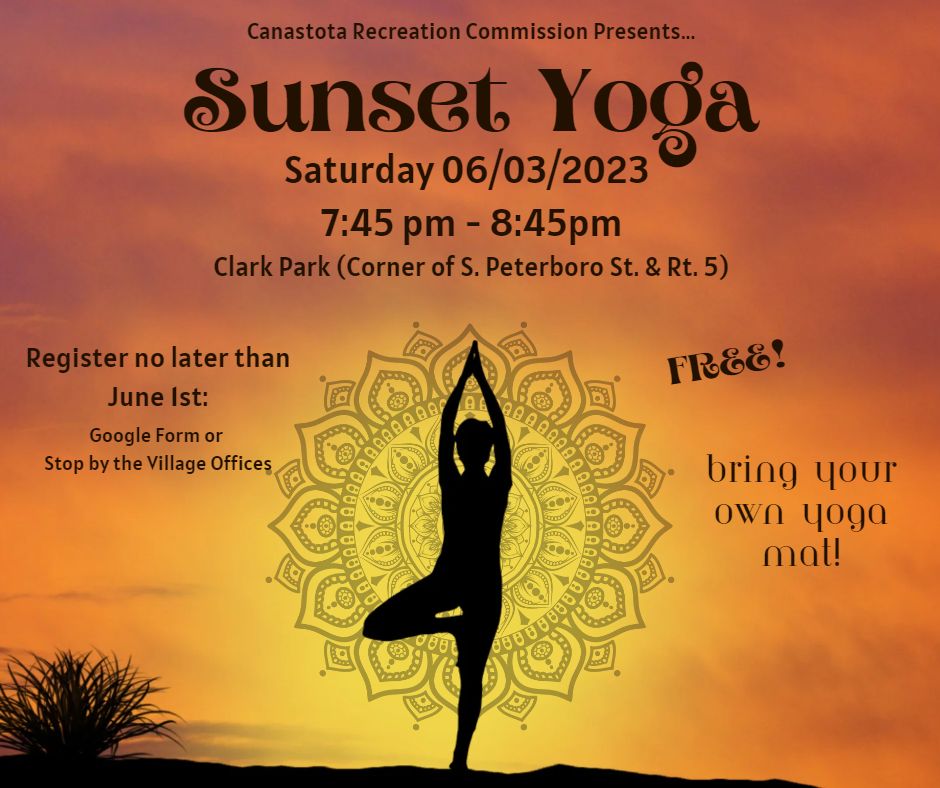 Sunset Yoga at Clark Park